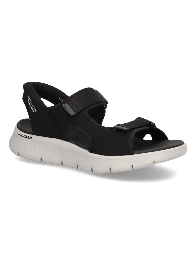 Skechers-SLIP-INS-GO-WALK-FLEX-schwarz