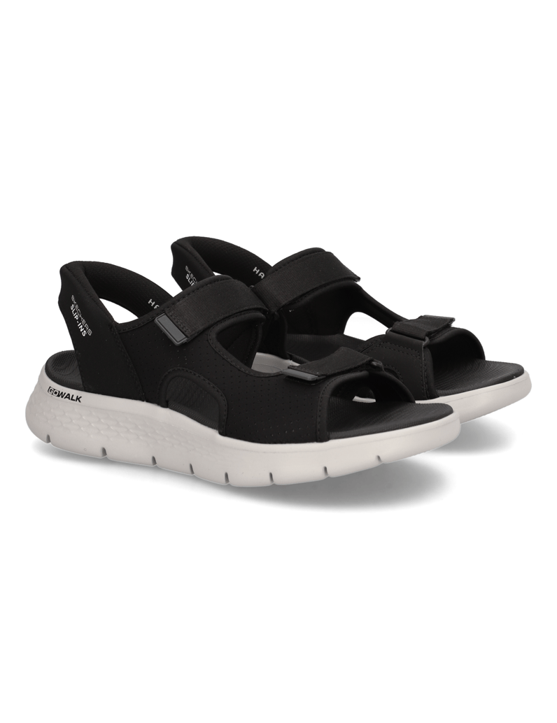Skechers-SLIP-INS-GO-WALK-FLEX-schwarz