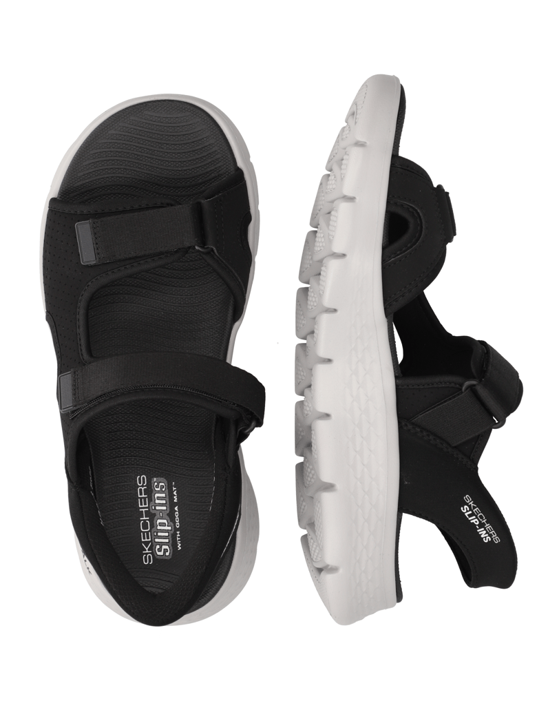 Skechers-SLIP-INS-GO-WALK-FLEX-schwarz