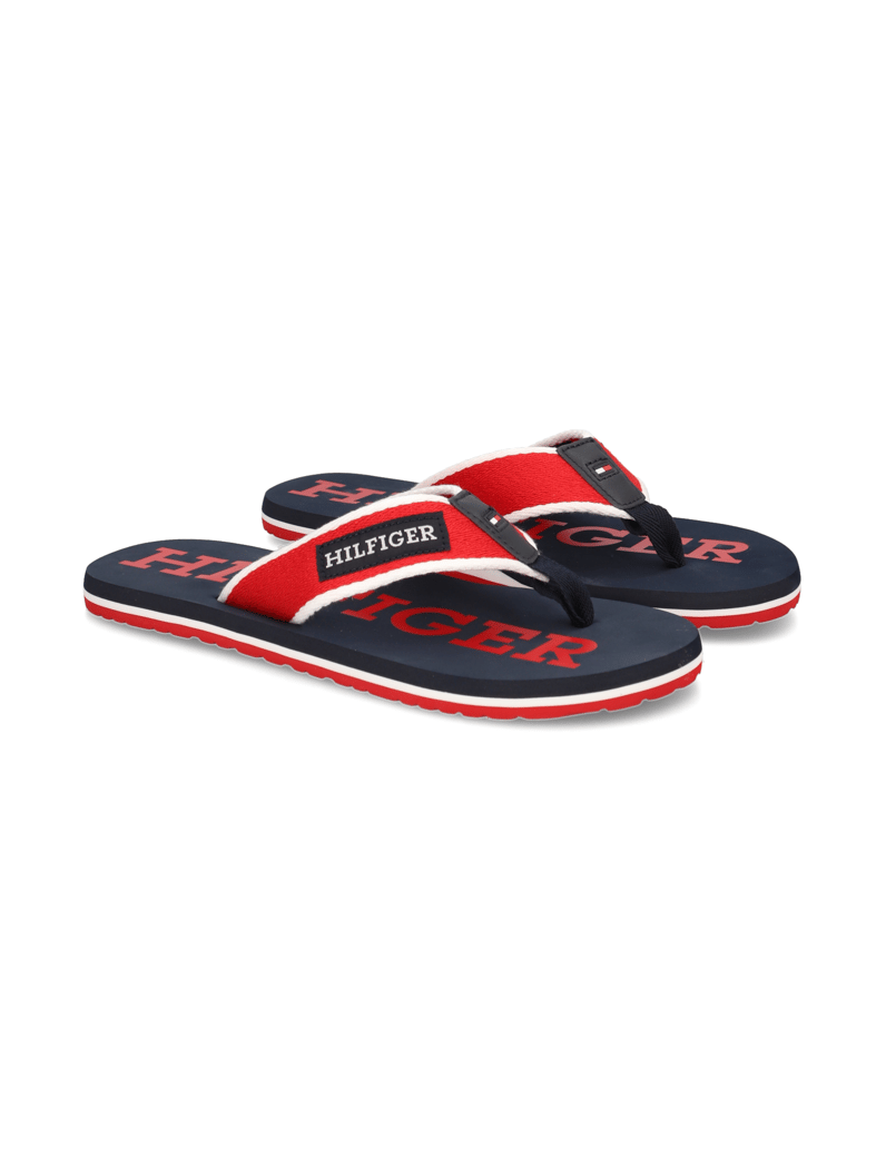 Tommy-Hilfiger-PATCH-HILFIGER-BEACH-SANDAL-rot