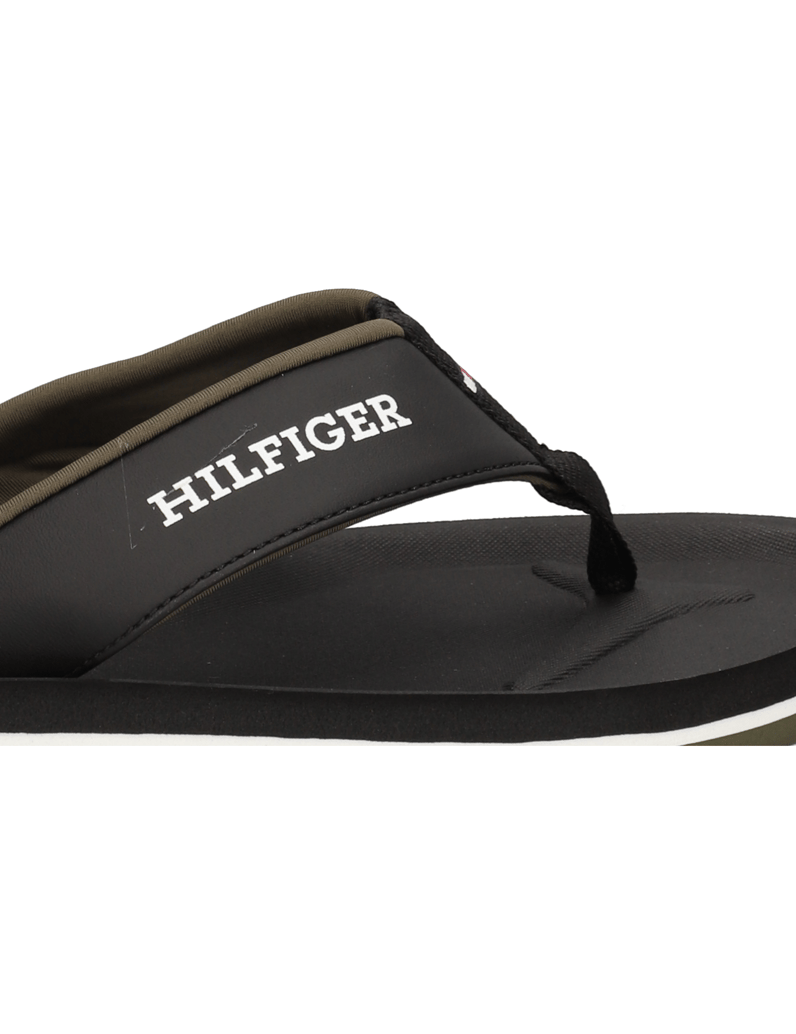 Tommy-Hilfiger-PADDED-COMFORT-HILFIGER-B-SANDAL-schwarz