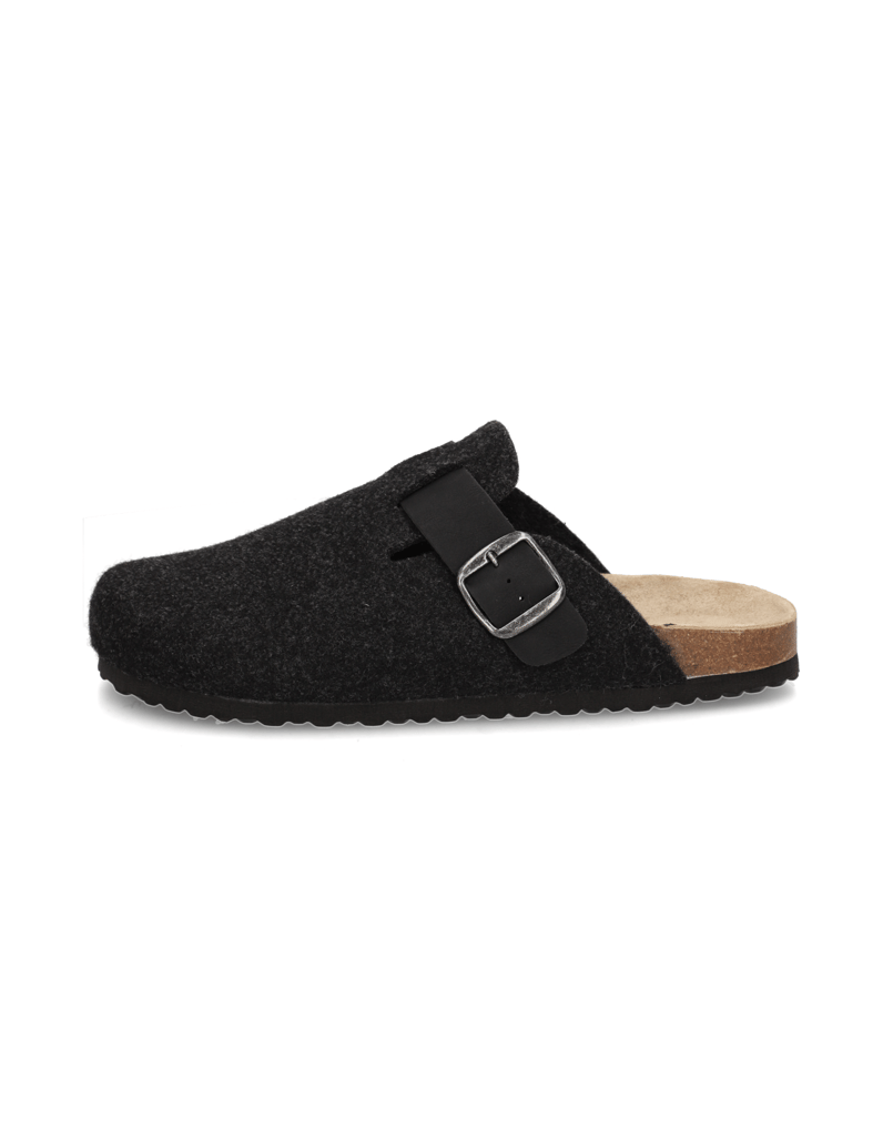 Natura-Hausschuh-grau