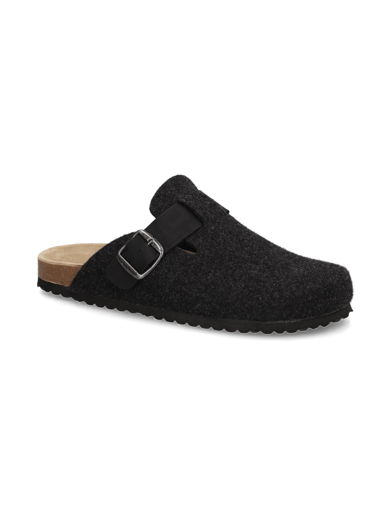 Natura-Hausschuh-grau