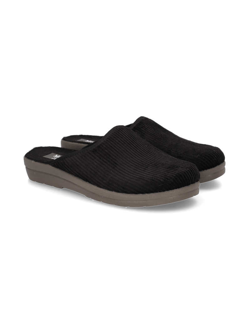 Natura-Textil-Hausschuh-schwarz