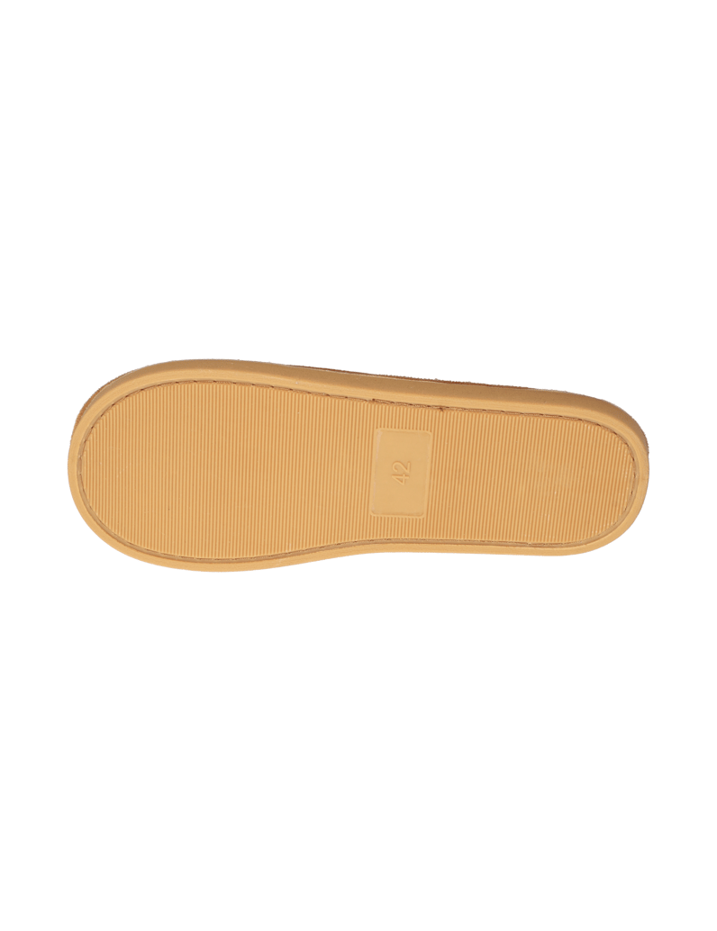 Natura-Hausschuh-cognac