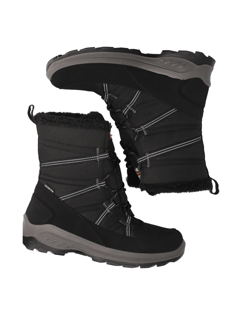 Polaris-Textil-Snowboot-schwarz