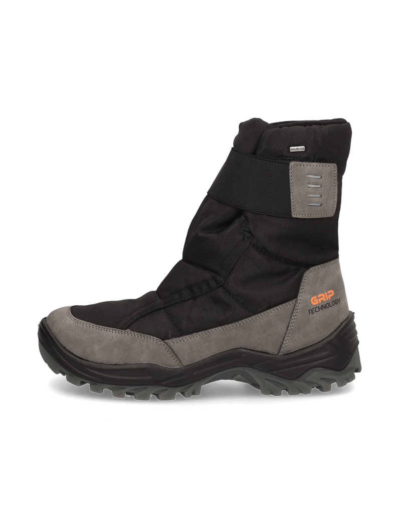 Polaris-Textil-Snowboot-schwarz