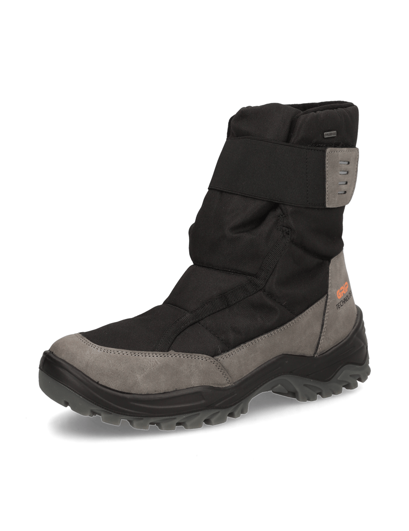 Polaris-Textil-Snowboot-schwarz
