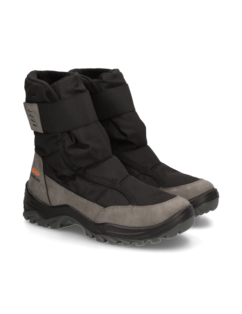 Polaris-Textil-Snowboot-schwarz