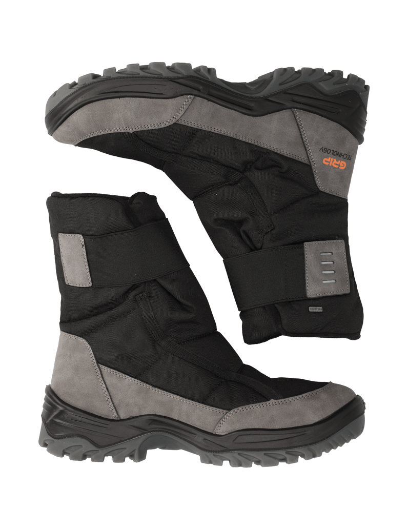 Polaris-Textil-Snowboot-schwarz