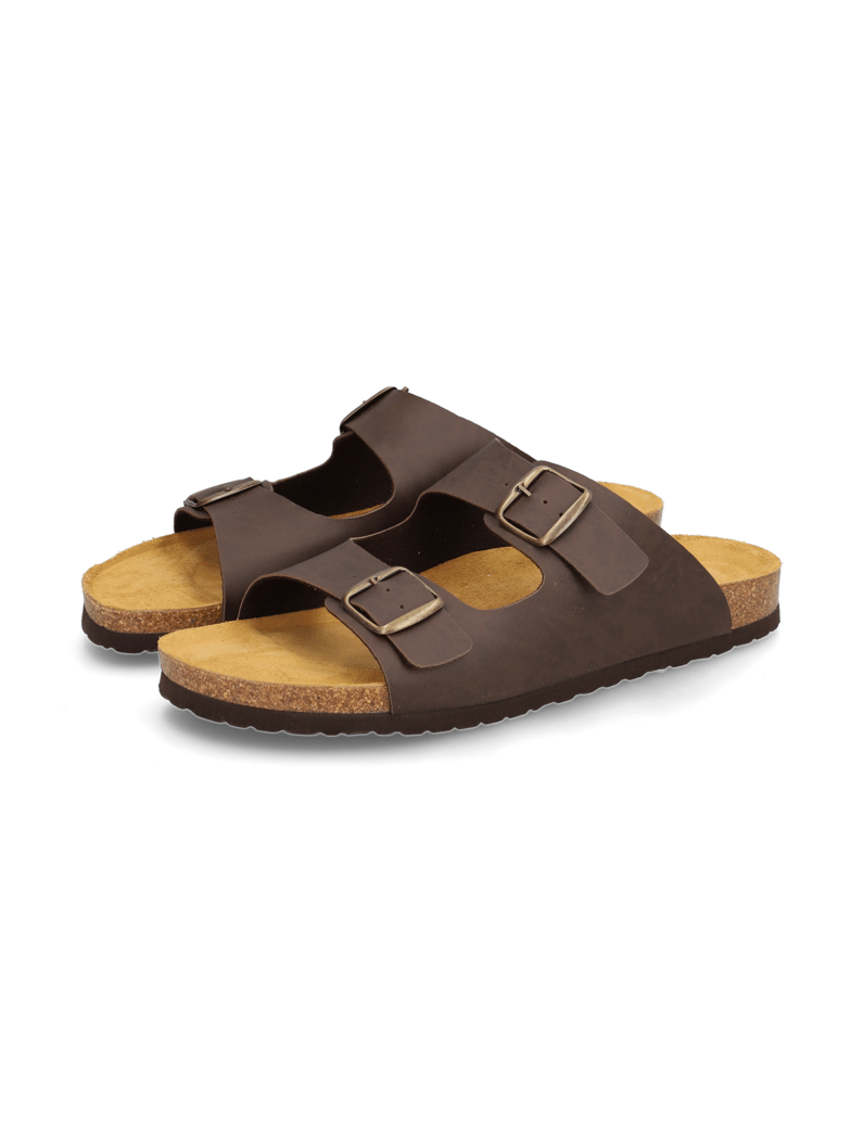 Natura-Hausschuh-braun