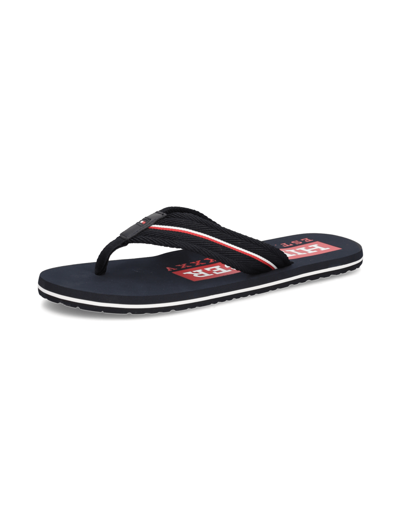 Tommy-Hilfiger-CORPORATE-HILFIGER-BEACH-SANDAL-blau