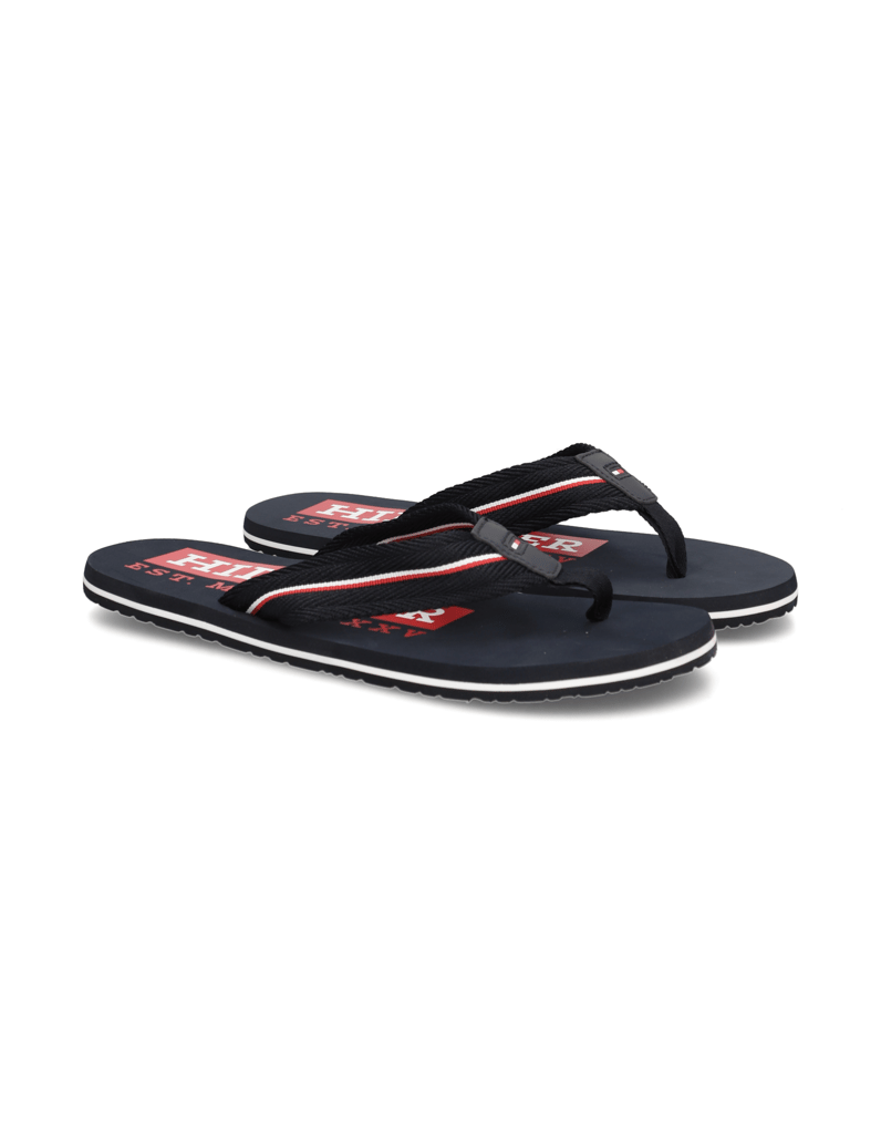 Tommy-Hilfiger-CORPORATE-HILFIGER-BEACH-SANDAL-blau