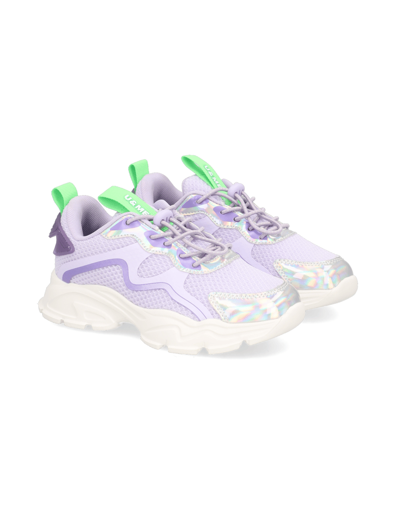 U&ME-Textil-Sneaker-lila