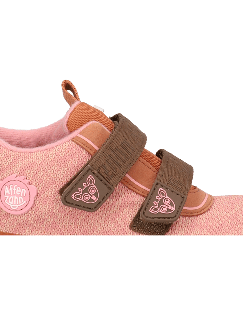 Affenzahn-Übergangsschuh-Knit-Happy-Reh-rot