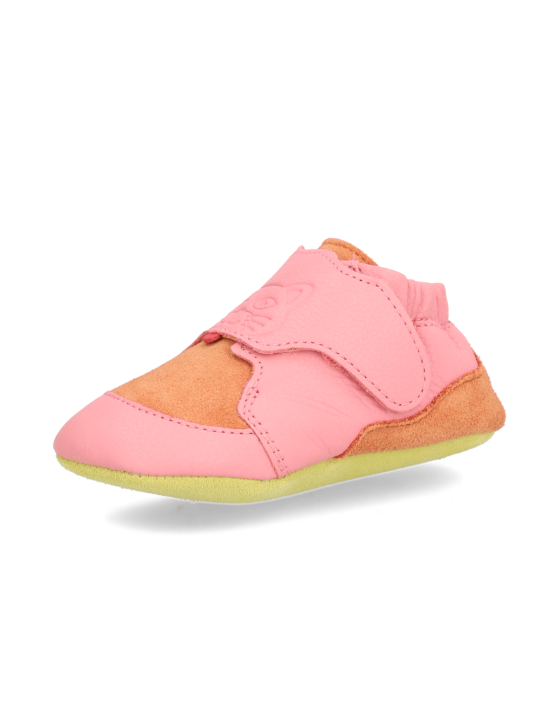 Affenzahn-Krabbelschuh-Leder-Crawly-Katze-rosa