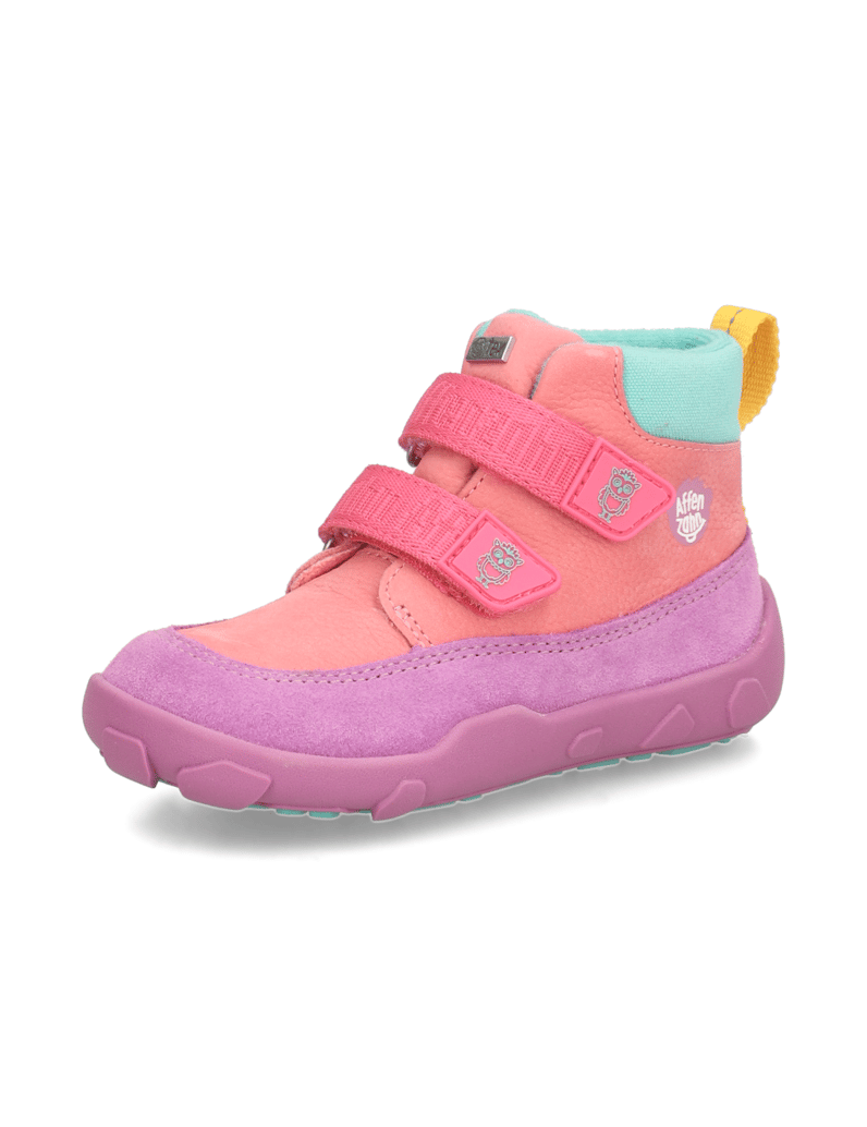 Affenzahn-Übergangsschuh-Leder-Friendy-Eule-pink
