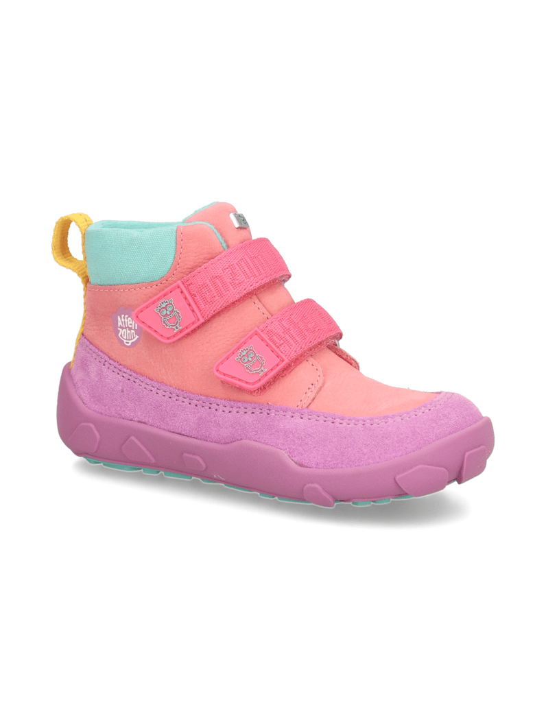 Affenzahn-Übergangsschuh-Leder-Friendy-Eule-pink
