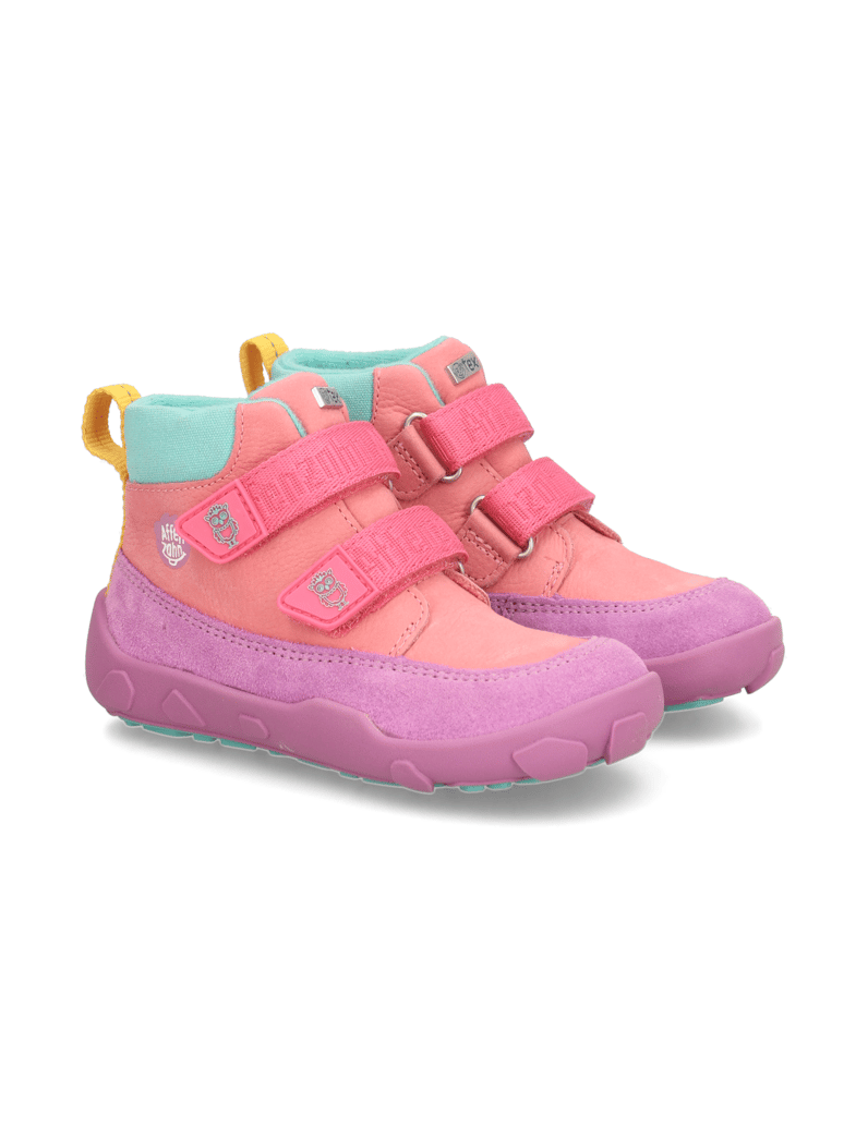Affenzahn-Übergangsschuh-Leder-Friendy-Eule-pink
