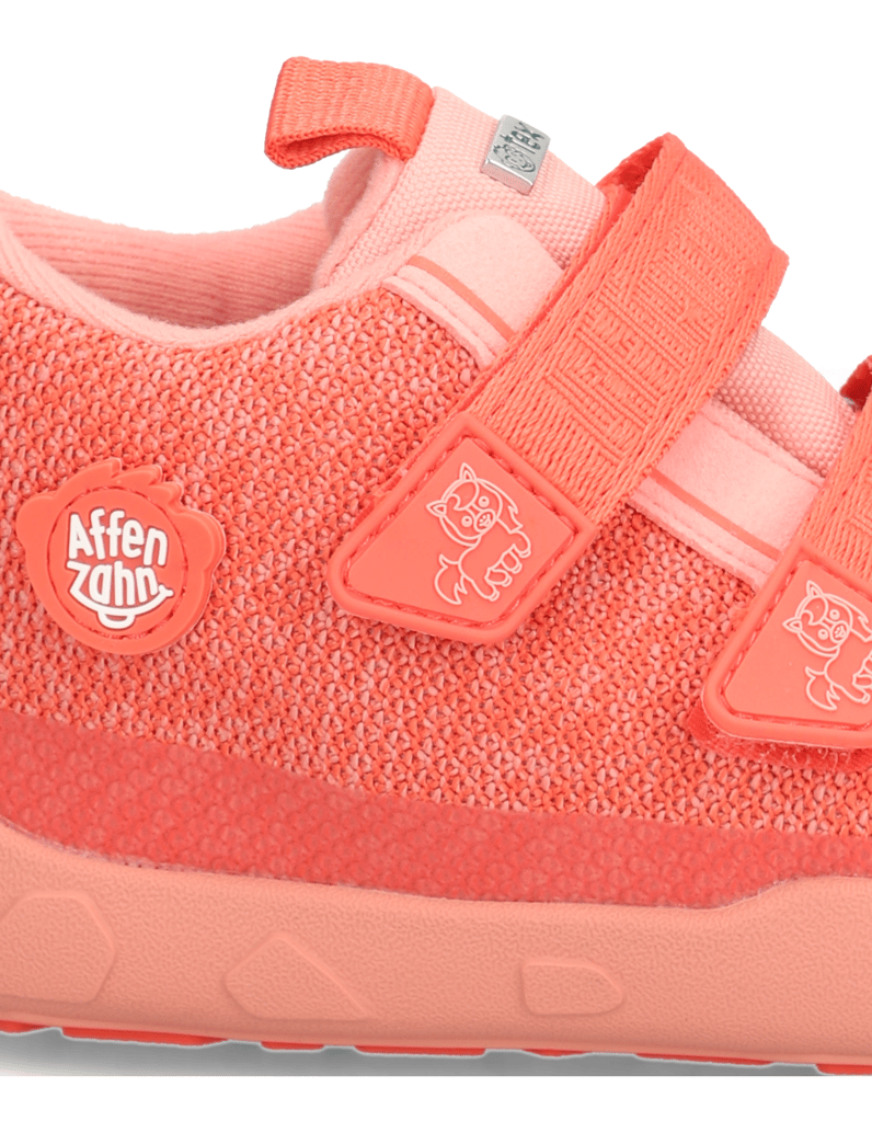Affenzahn-Übergangsschuh-Knit-Happy-Pony-rot