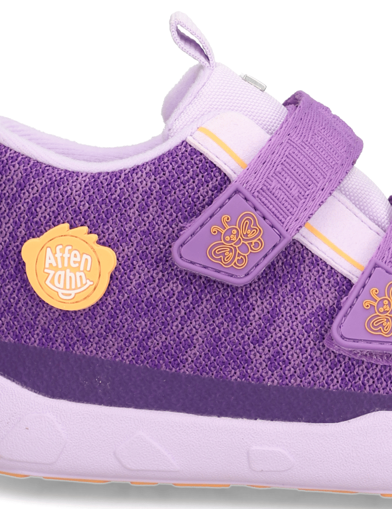 Affenzahn-Übergangsschuh-Knit-Happy-rot