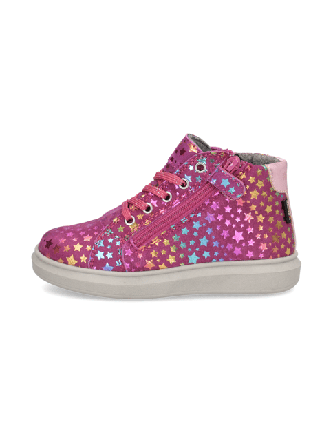 Lederkombination Sneaker Mid Cut