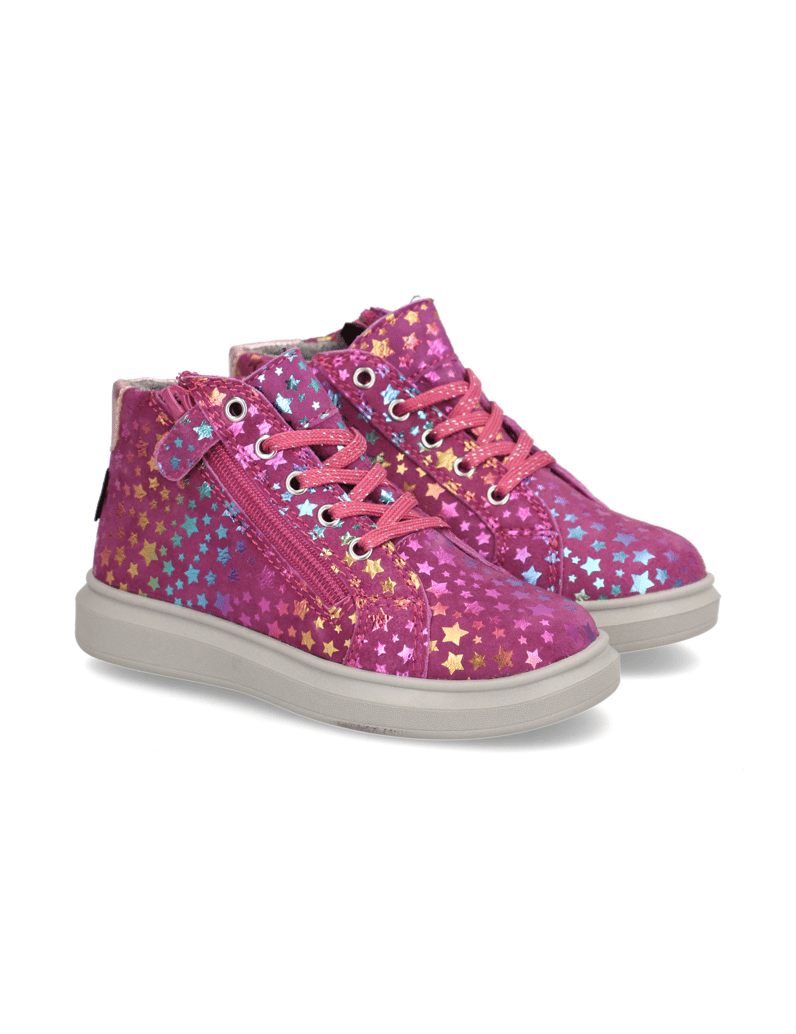 Richter-Lederkombination-Sneaker-Mid-Cut-pink