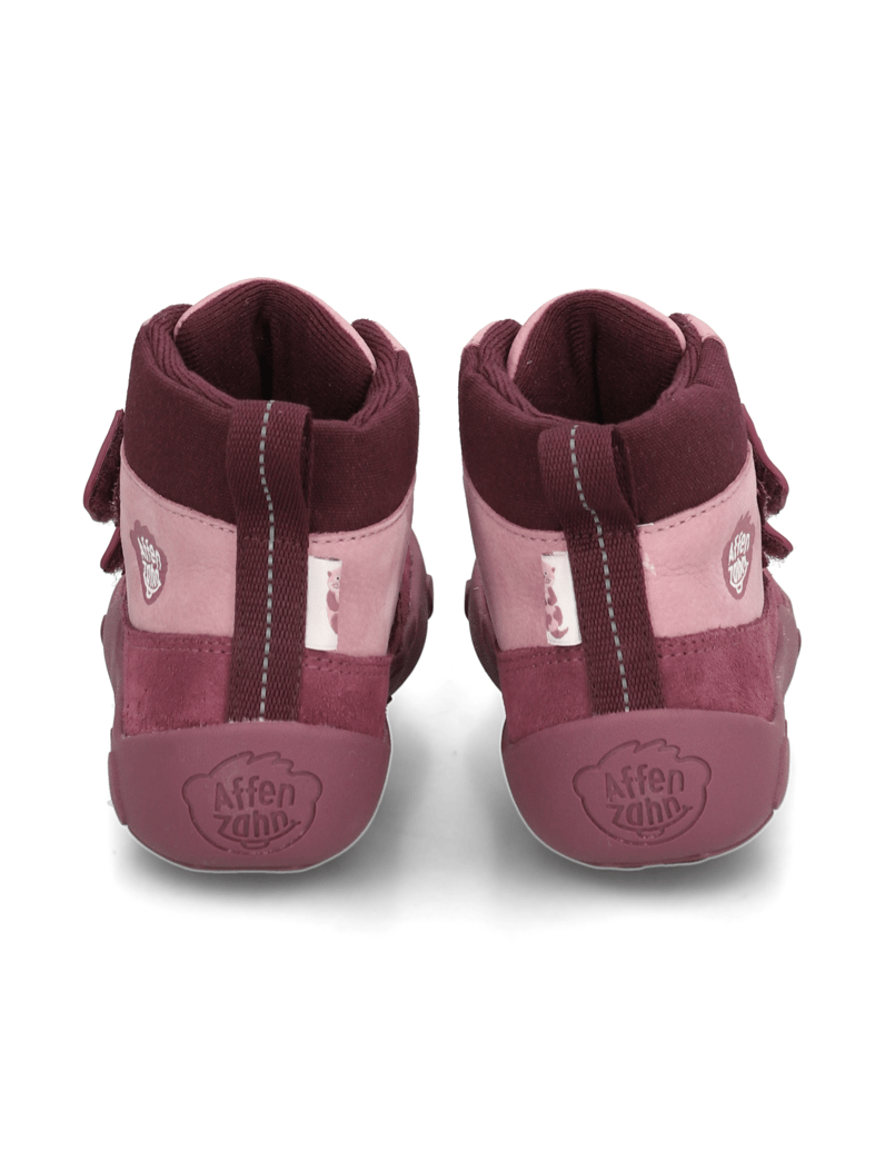 Affenzahn-Übergangsschuh-Leder-Friendy-rosa