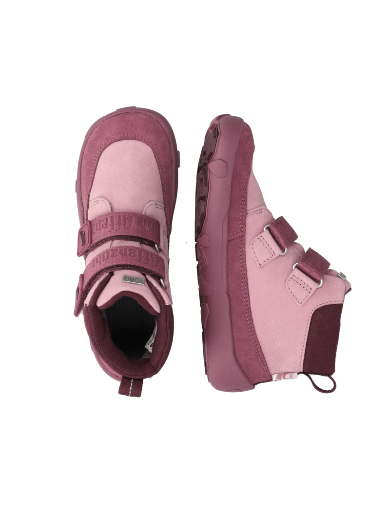 Affenzahn-Übergangsschuh-Leder-Friendy-rosa