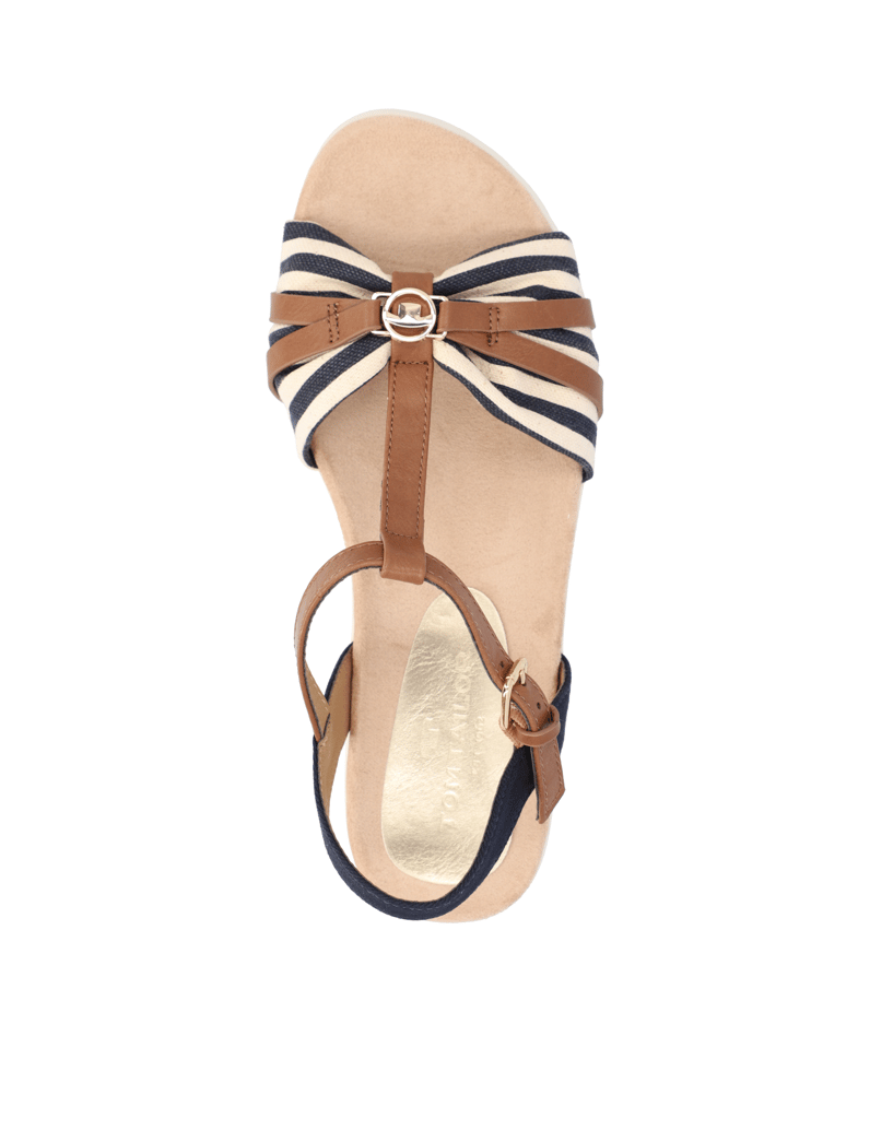 Tom-Tailor-Textil-Sandale