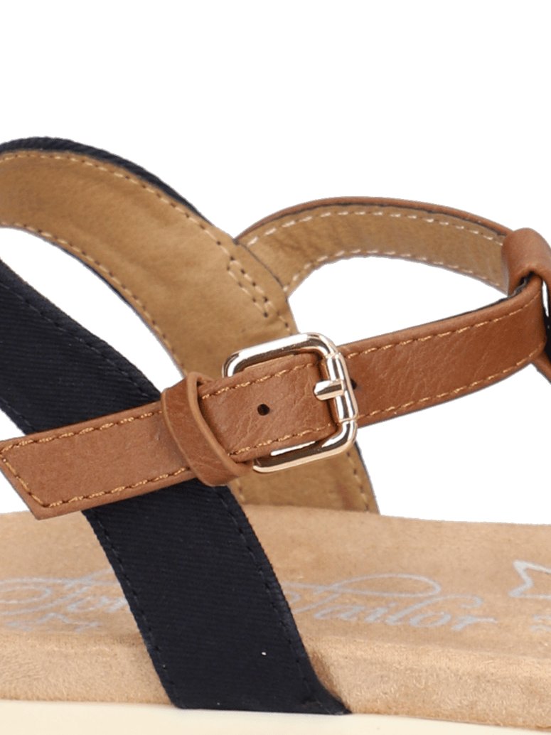 Tom-Tailor-Textil-Sandale