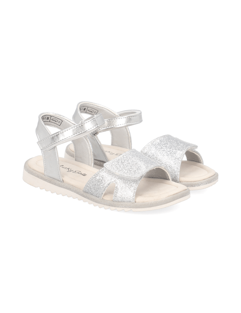Funky-Girls-Sandale-silber