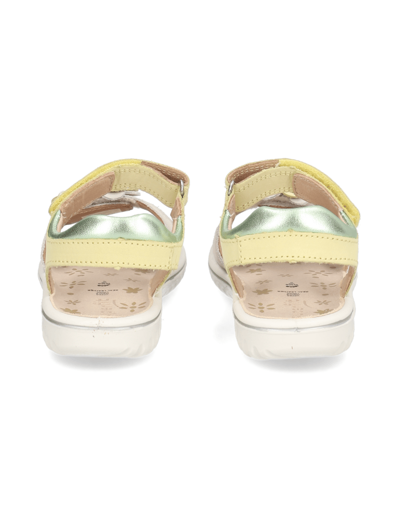 Superfit-Sandale-Leder-gelb