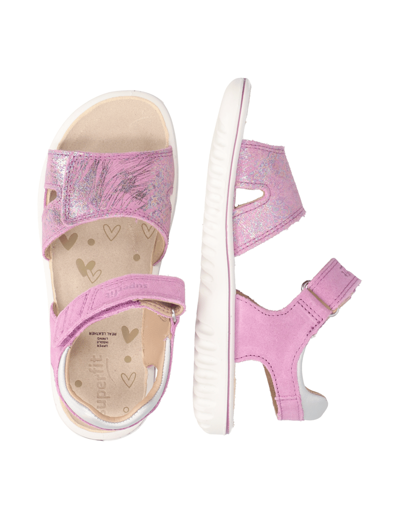 Superfit-Sandale-Leder-lila