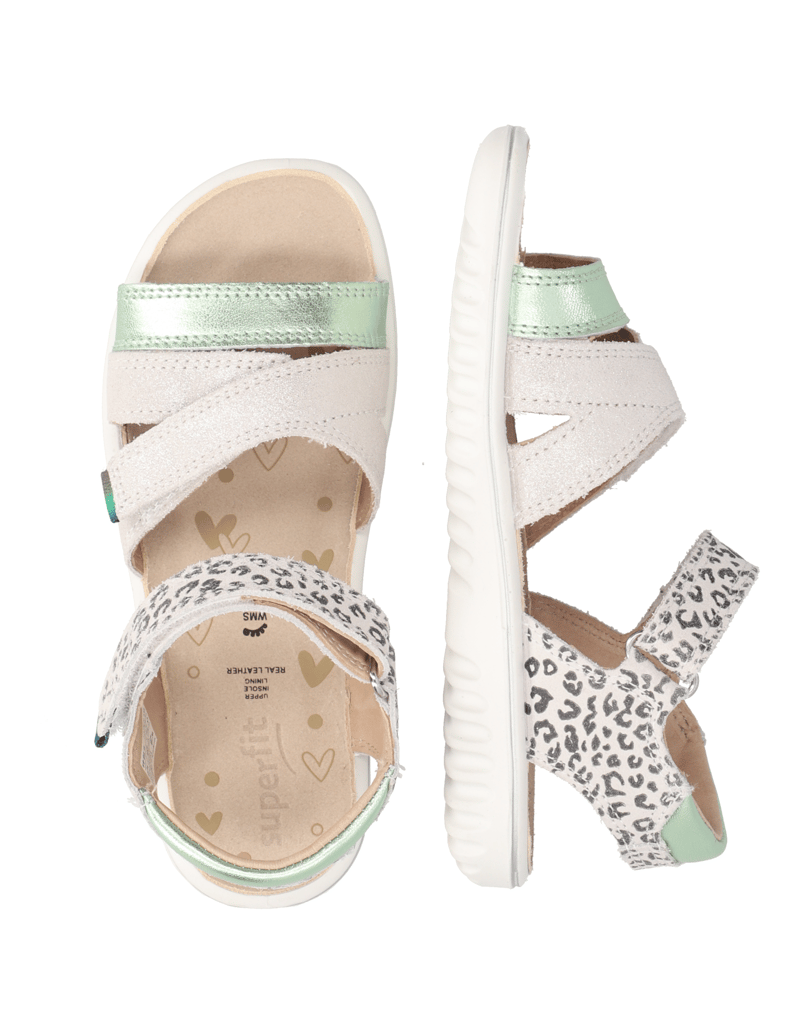 Superfit-Sandale-Leder-weiss
