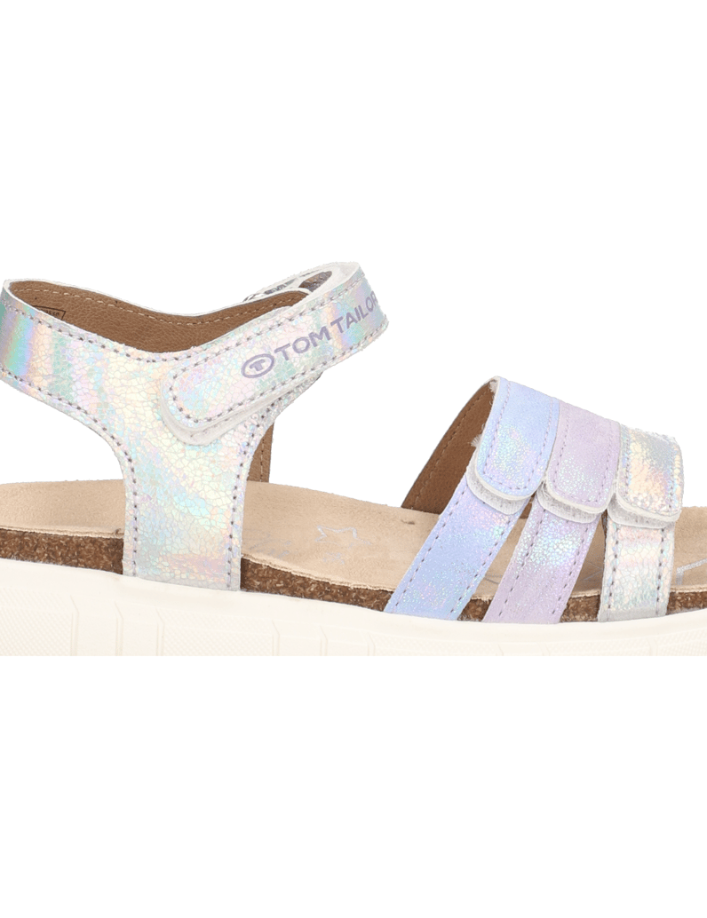 Tom-Tailor-Sandale-silber