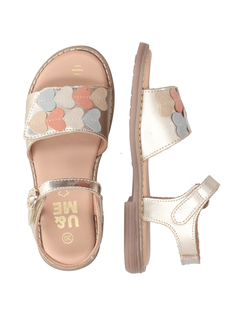 U&ME-Sandale-gold
