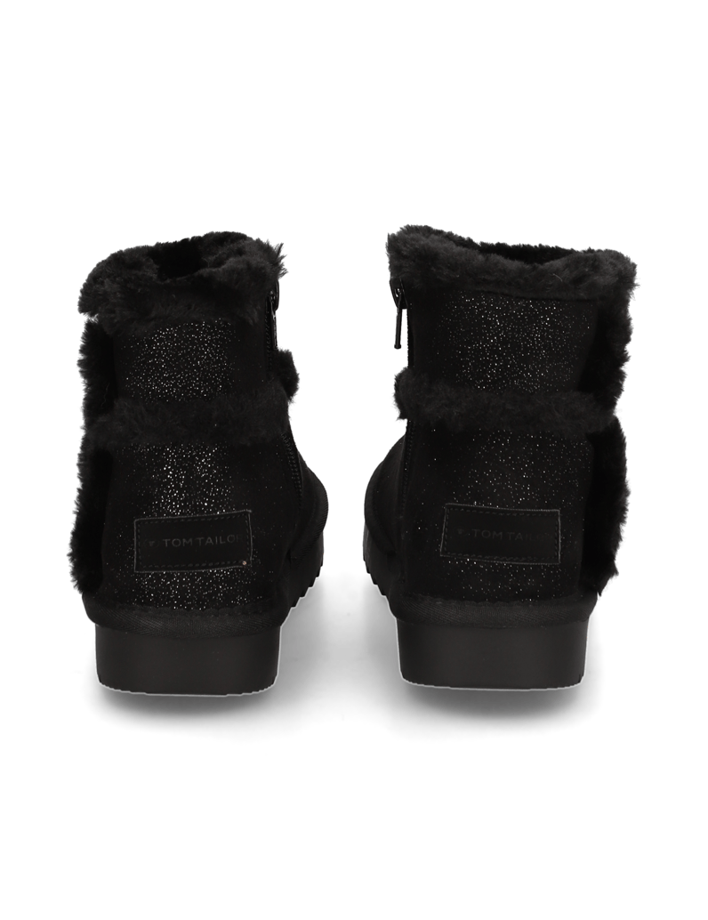 Tom-Tailor-Textil-Boot-schwarz