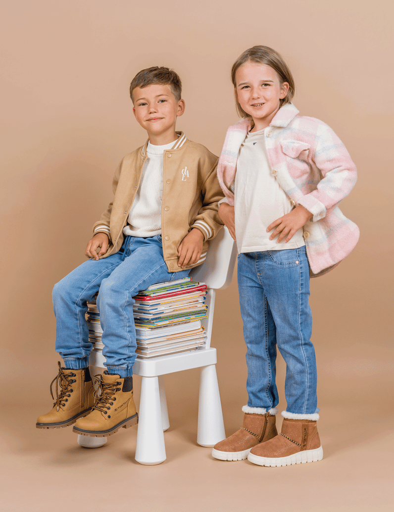 Tom-Tailor-Stiefelette-braun