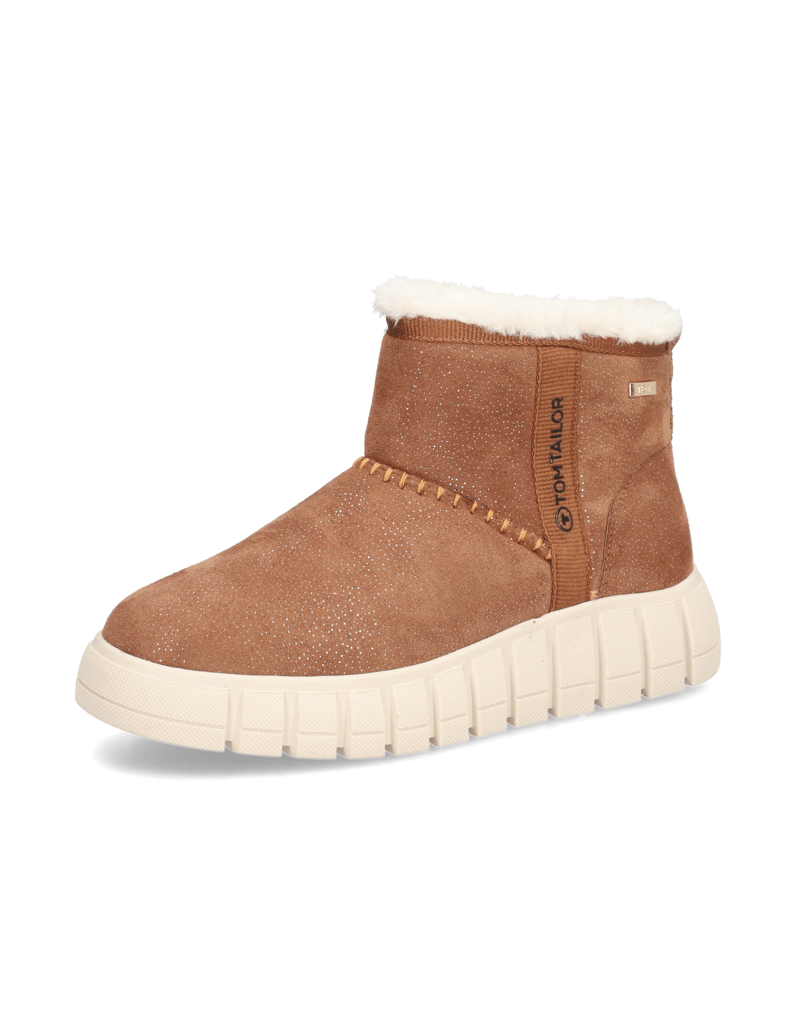 Tom-Tailor-Stiefelette-braun