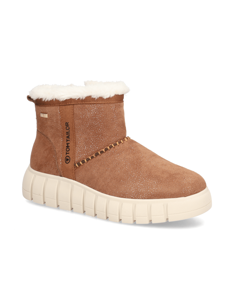 Tom-Tailor-Stiefelette-braun
