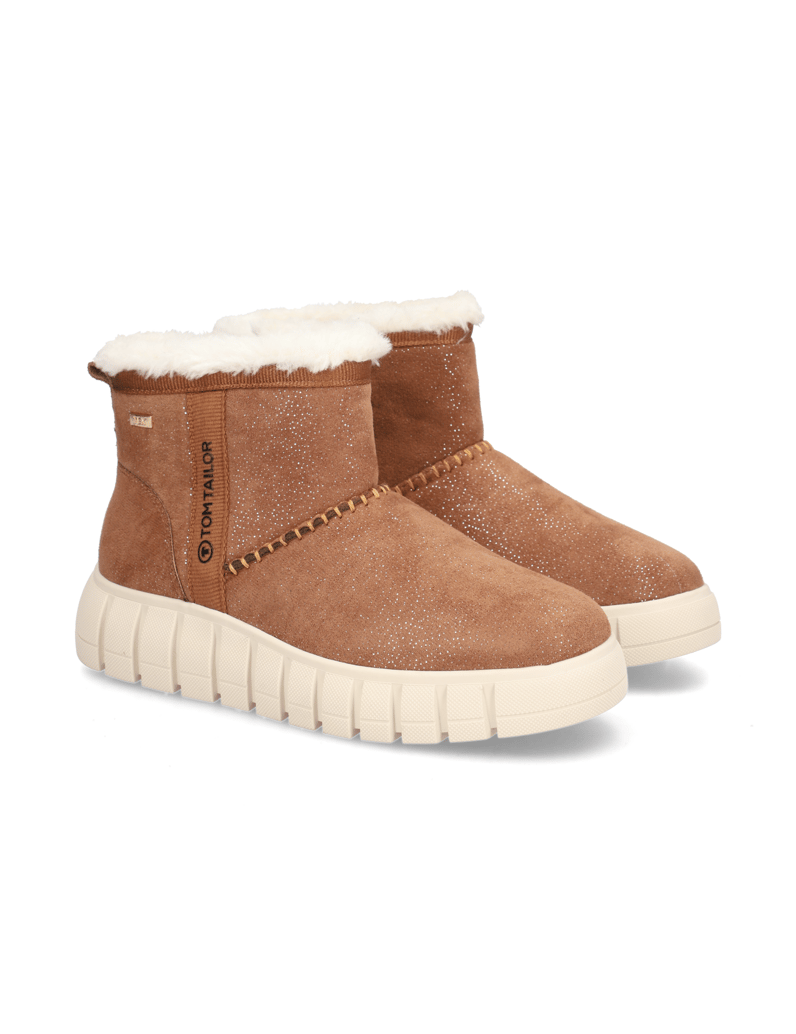 Tom-Tailor-Stiefelette-braun
