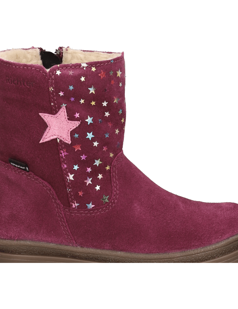 Richter-Stiefelette-rot