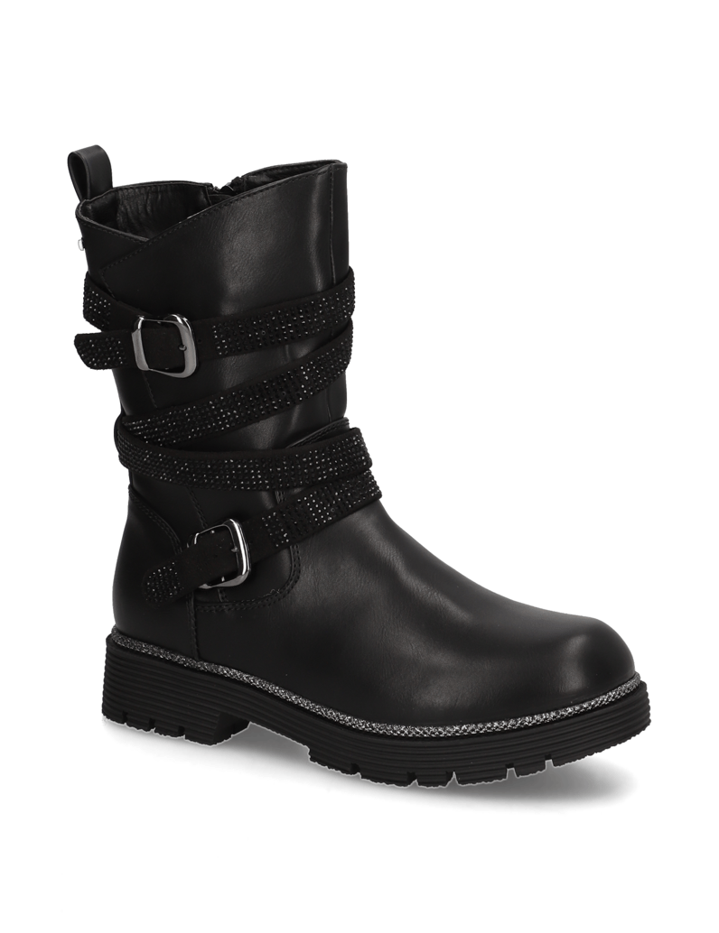 U&ME-Stiefelette-schwarz