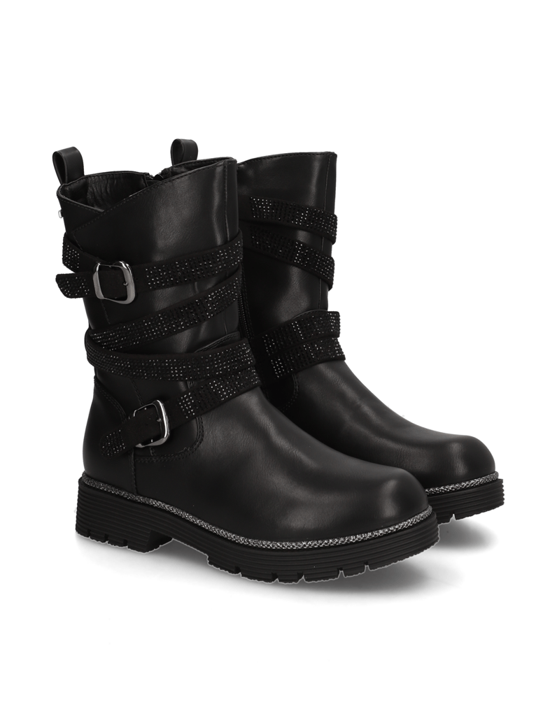 U&ME-Stiefelette-schwarz