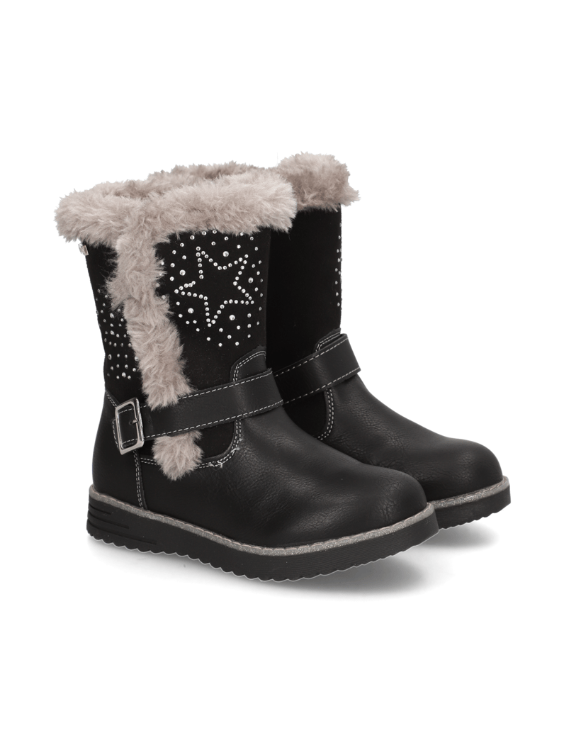 U&ME-Stiefel-schwarz