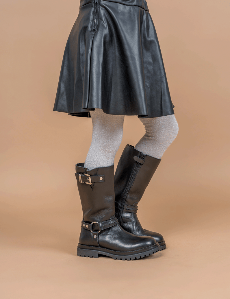 U&ME-Stiefel-schwarz