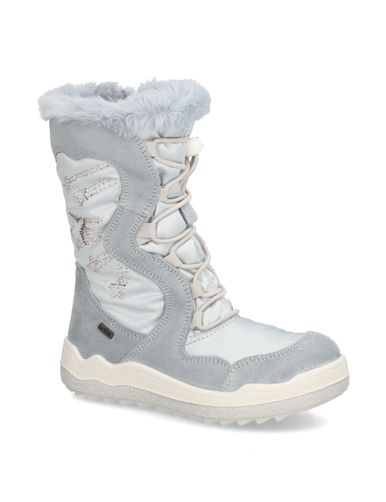 Polaris-Textil-Snowboot-silber