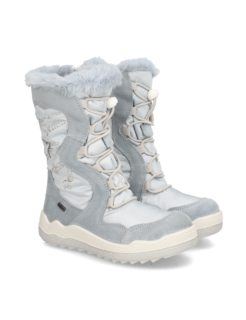 Polaris-Textil-Snowboot-silber