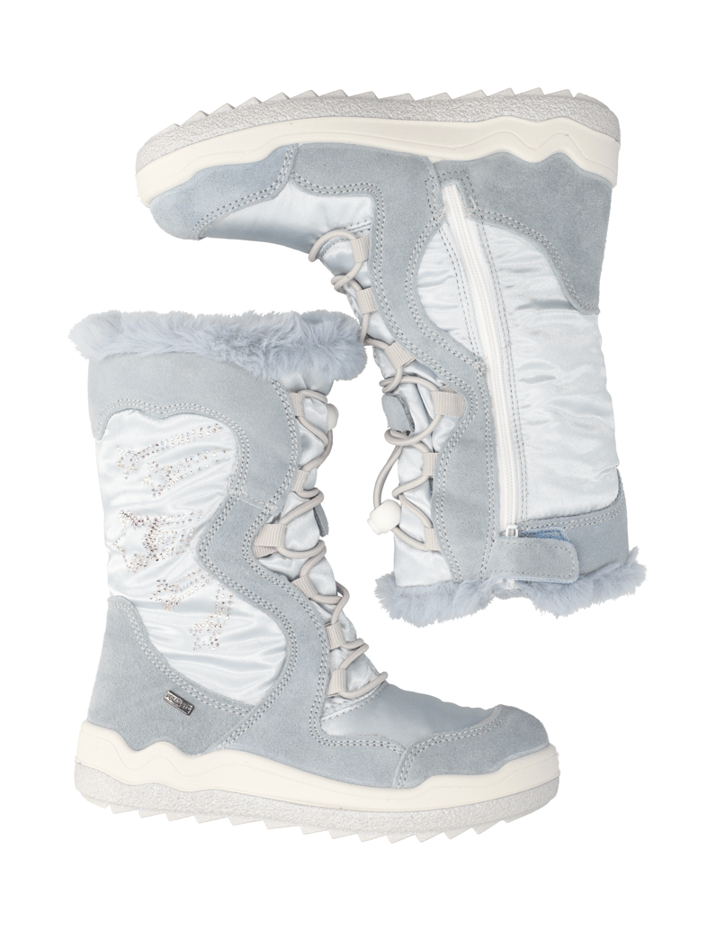 Polaris-Textil-Snowboot-silber
